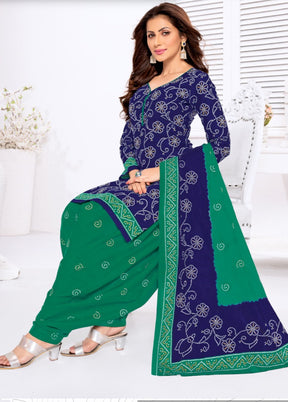 3 Pc Multicolor Pure Readymade Cotton Suit Set