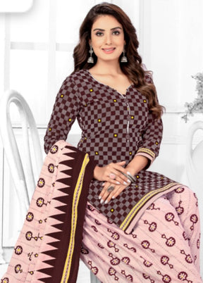 3 Pc Multicolor Pure Readymade Cotton Suit Set