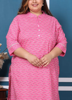 Multicolor Pure Readymade Cotton Long Kurti