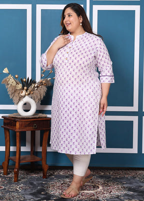 Multicolor Pure Readymade Cotton Long Kurti