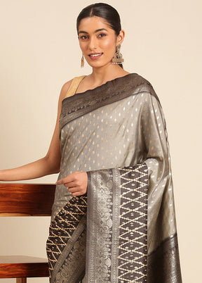 Multicolor Dupion Silk Saree With Blouse Piece