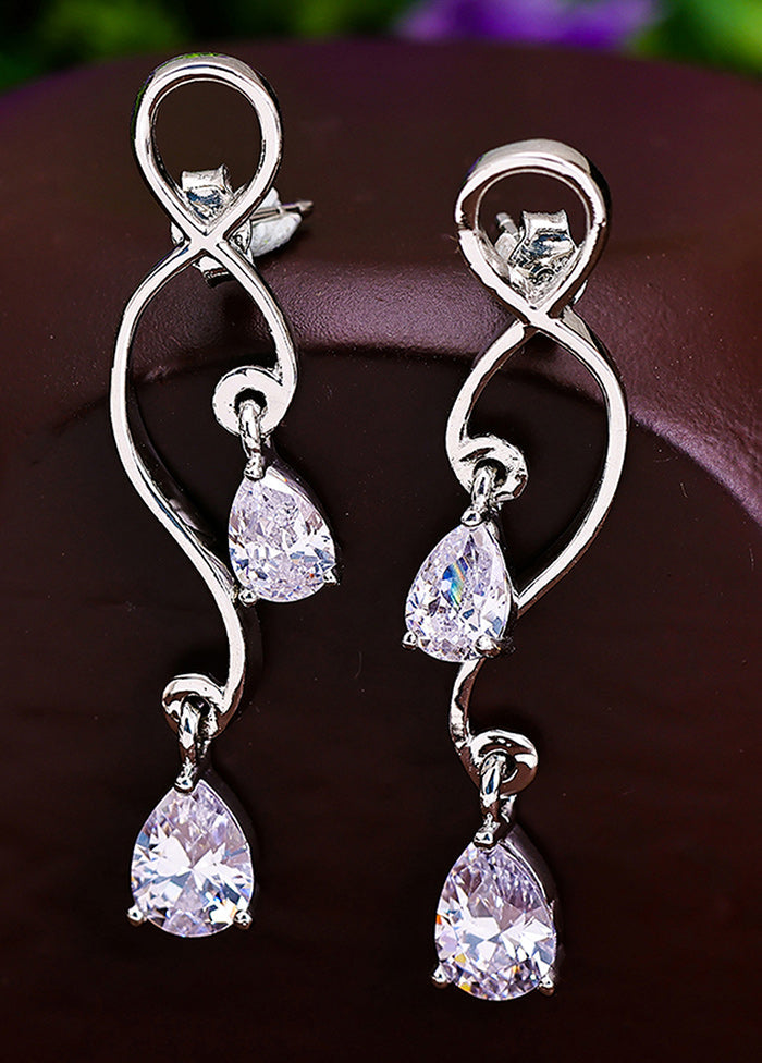 925 Sterling Silver Glossy Earrings