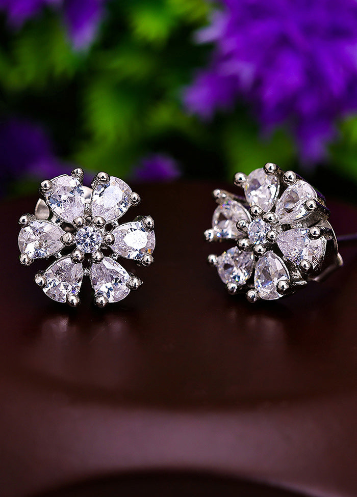 925 Sterling Silver Glossy Earrings