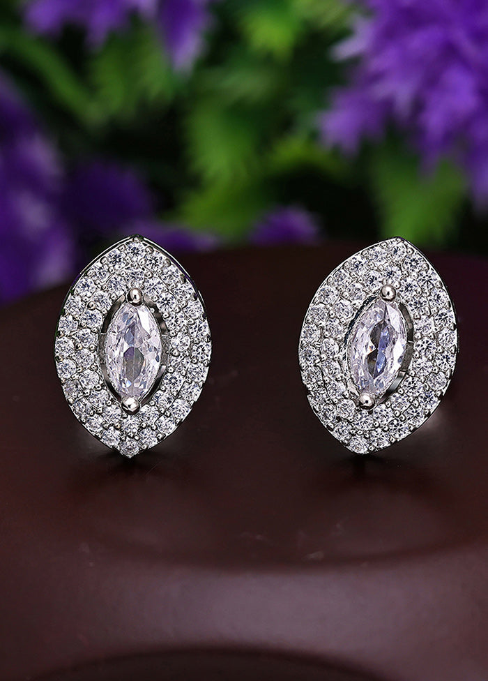 925 Sterling Silver Glossy Earrings