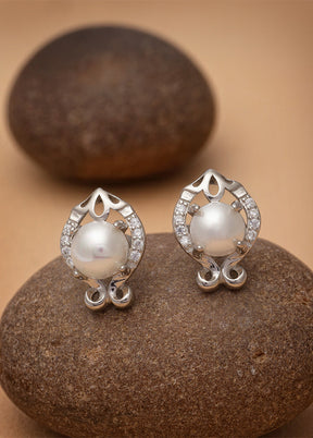 925 Sterling Silver Glossy Earrings