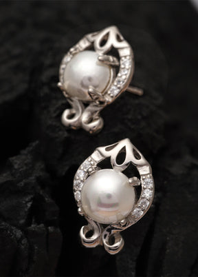 925 Sterling Silver Glossy Earrings