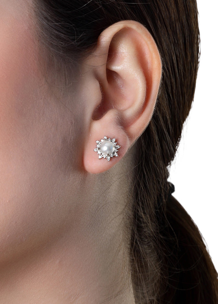 925 Sterling Silver Glossy Earrings