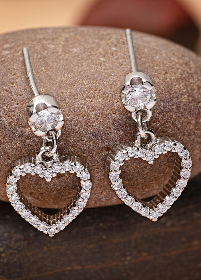 925 Sterling Silver Glossy Earrings