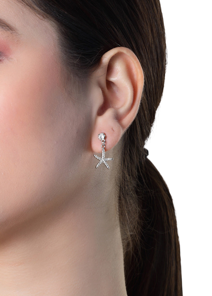 925 Sterling Silver Glossy Earrings