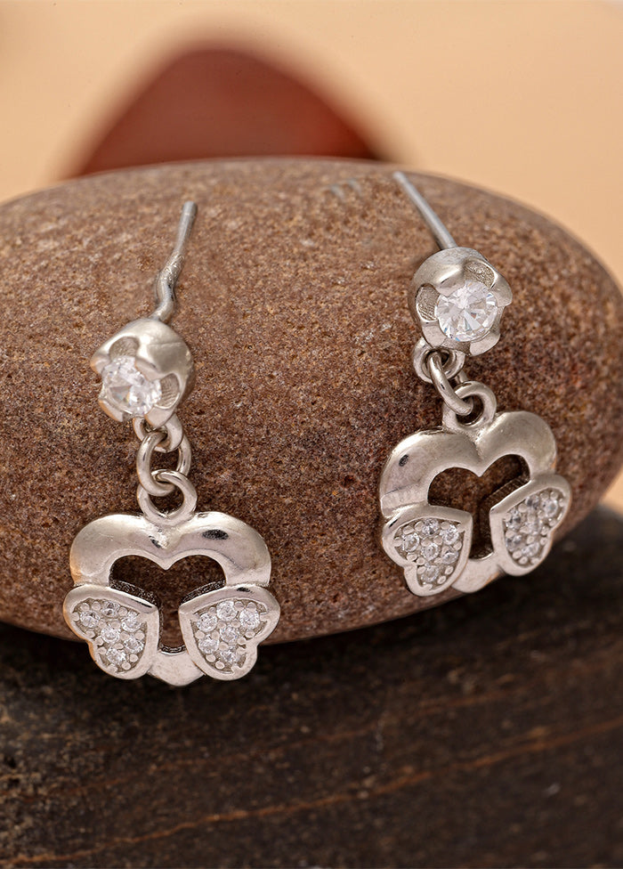 925 Sterling Silver Glossy Earrings