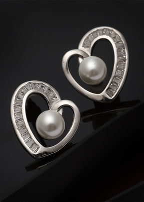 925 Sterling Silver Glossy Earrings