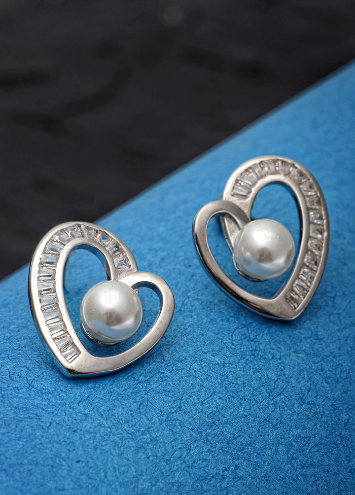 925 Sterling Silver Glossy Earrings