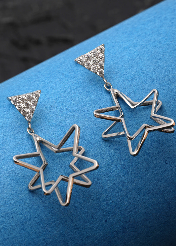 925 Sterling Silver Glossy Earrings