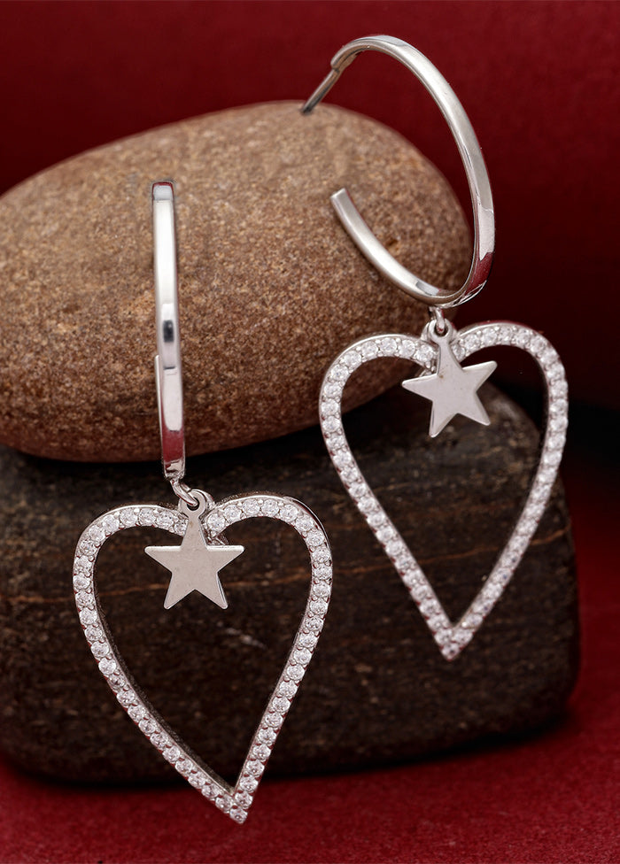 925 Sterling Silver Glossy Earrings