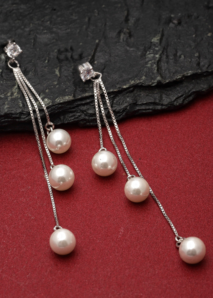 925 Sterling Silver Glossy Earrings