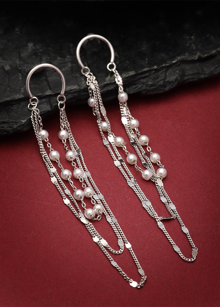 925 Sterling Silver Glossy Earrings