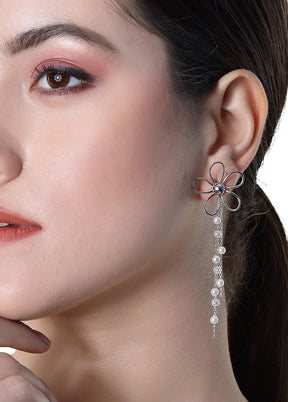 925 Sterling Silver Glossy Earrings