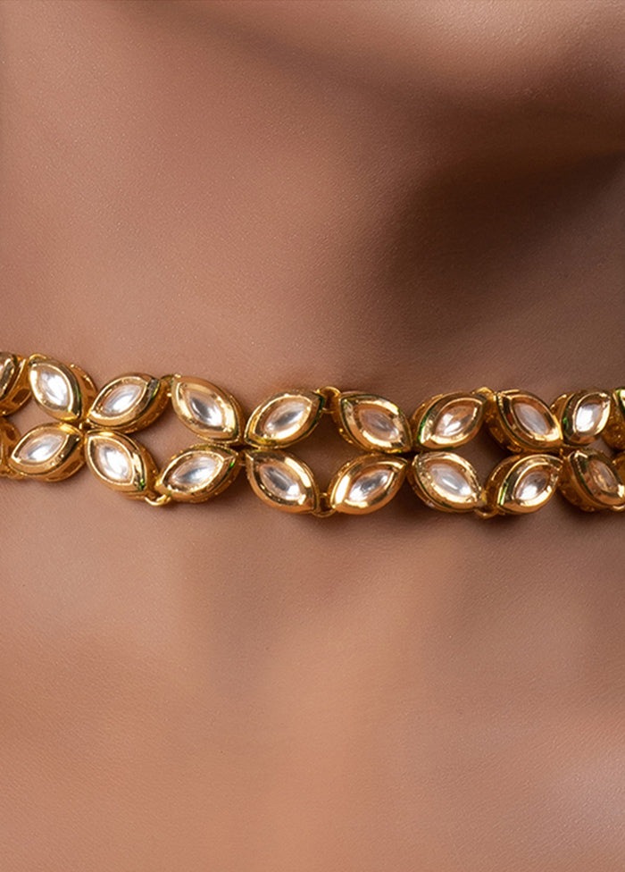 Handcrafted Handcrafted Kundan Choker - Indian Silk House Agencies