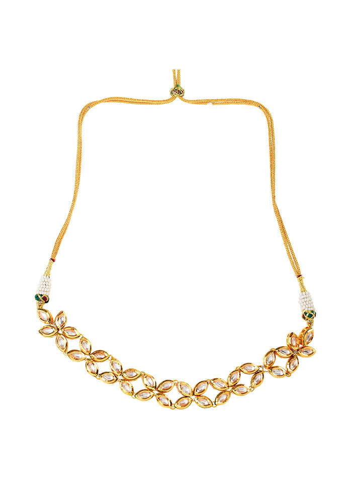 Handcrafted Handcrafted Kundan Choker - Indian Silk House Agencies