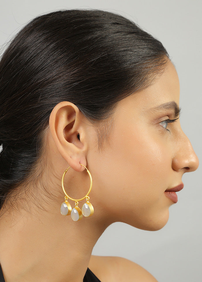 Golden Classic Gold Hoop Earrings