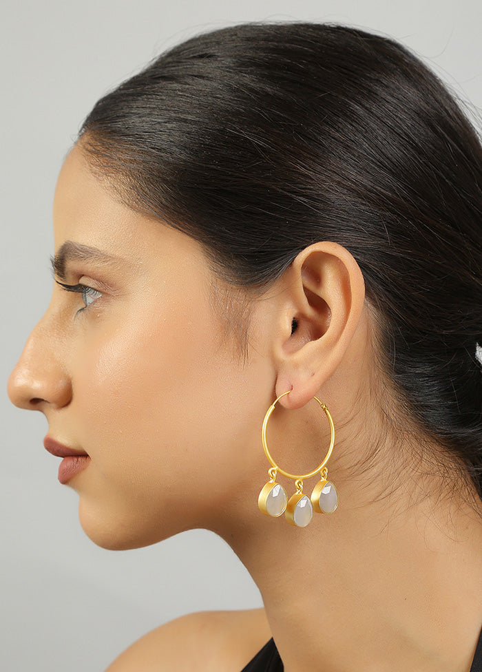 Golden Classic Gold Hoop Earrings