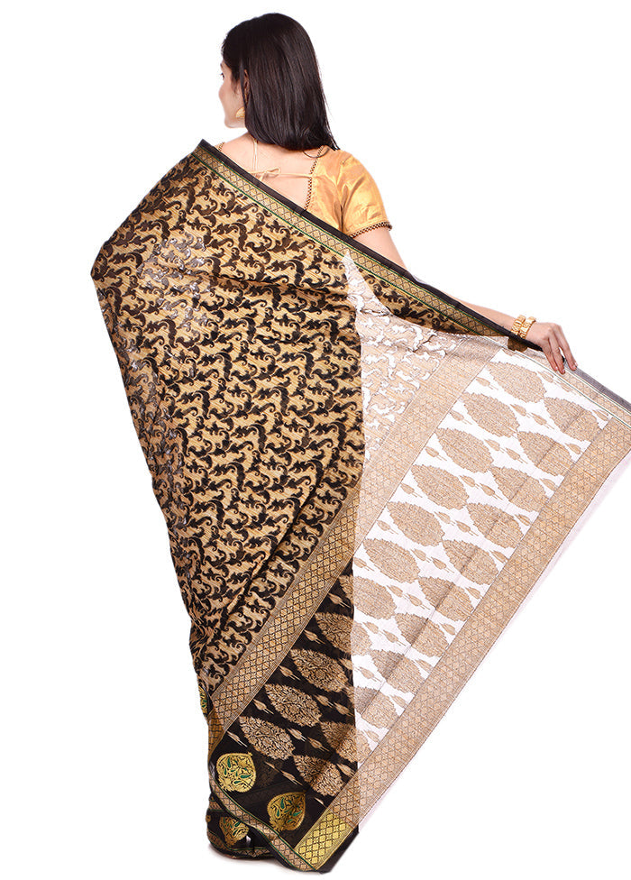 Multicolor Cotton Saree With Blouse Piece