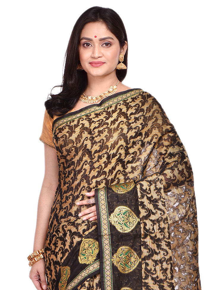 Multicolor Cotton Saree With Blouse Piece - Indian Silk House Agencies