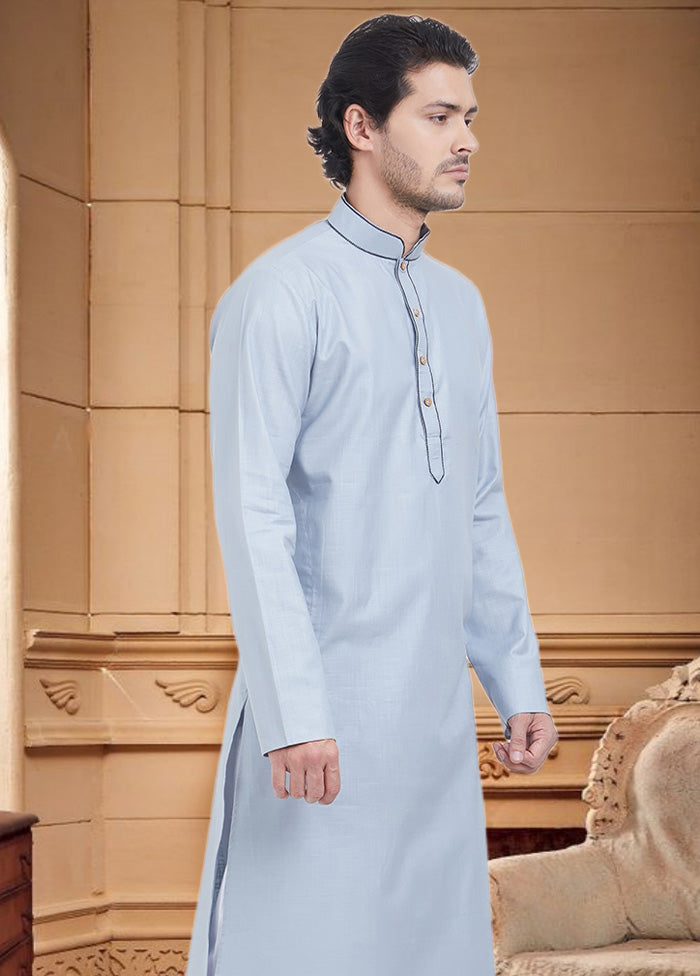 Grey Cotton Kurta