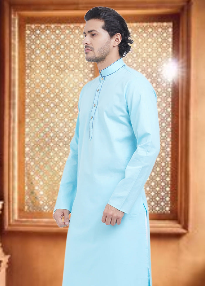 Firoza Cotton Kurta