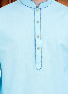 Firoza Cotton Kurta