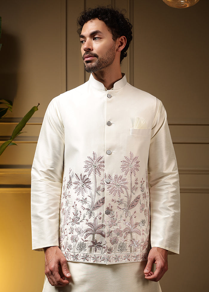 Pink Silk Kurta & Pajama Set