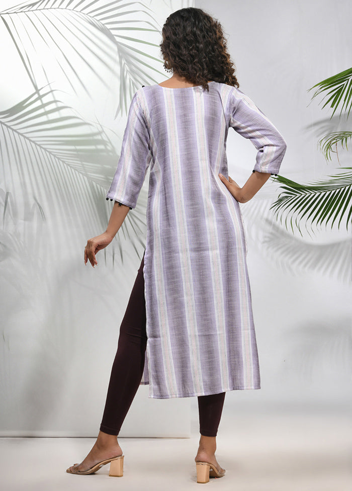 Grey Readymade Cotton Kurti - Indian Silk House Agencies