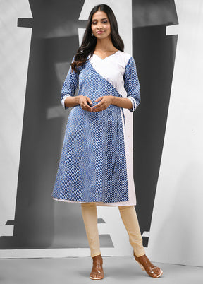 White Readymade Cotton Kurti