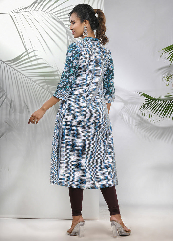 White Readymade Cotton Kurti - Indian Silk House Agencies