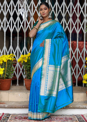 Pink Katan Pure Silk Saree With Blouse Piece