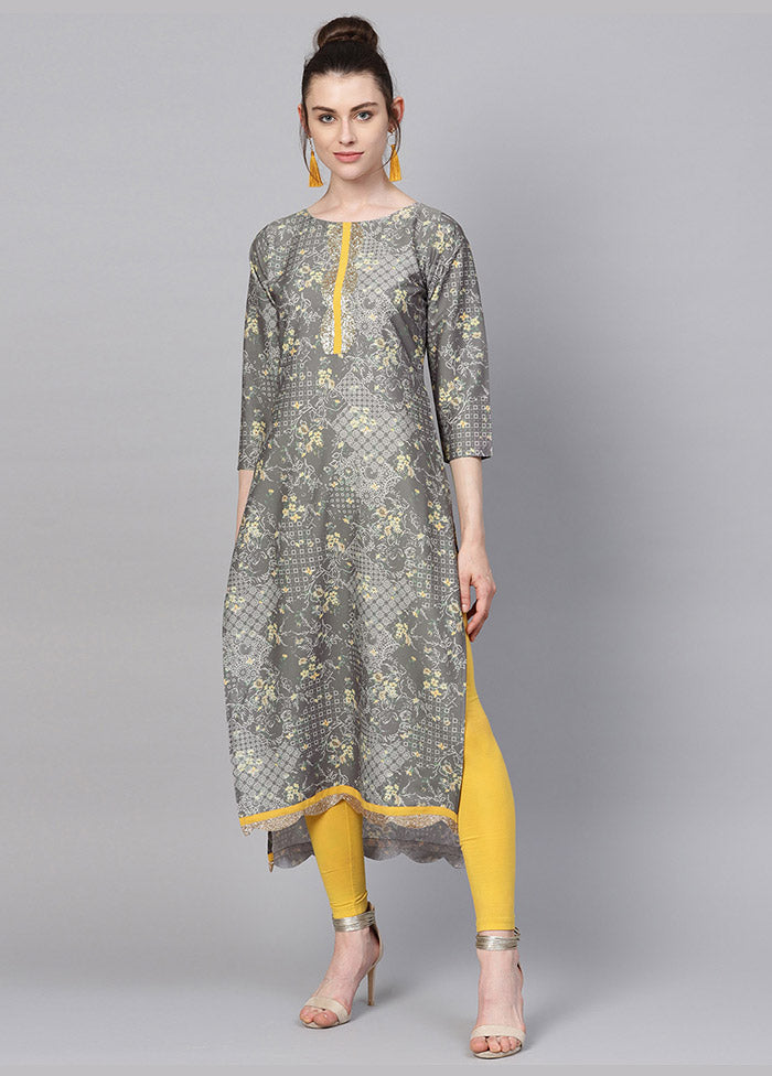 Multicolor Readymade Printed Kurti VDKSH0604244 - Indian Silk House Agencies