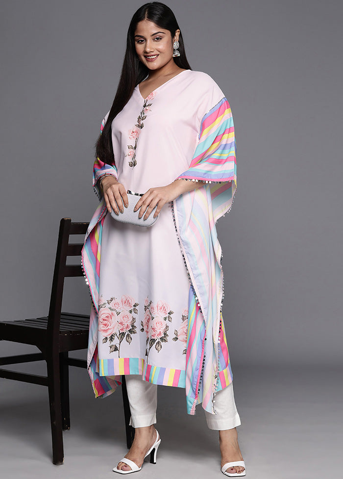 Pink Readymade Silk Kaftan VDKSH14082084 - Indian Silk House Agencies