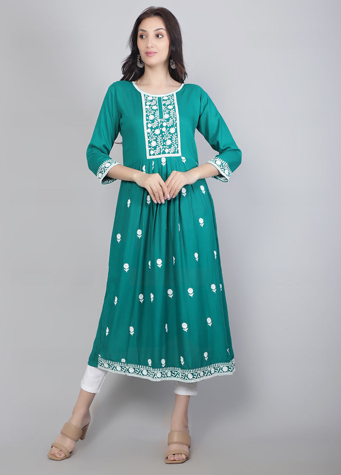 Rama Readymade Rayon Kurti - Indian Silk House Agencies