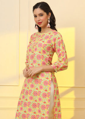 Multicolor Readymade Rayon Kurti