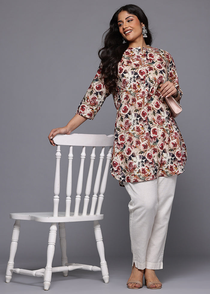 Multicolor Readymade Cotton Tunic