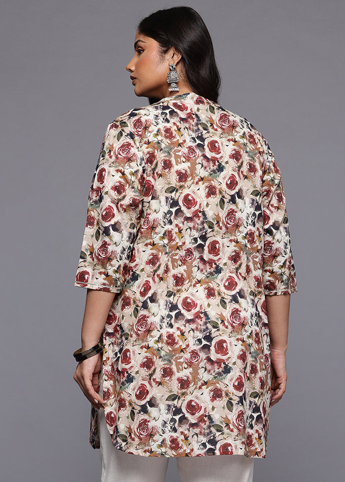 Multicolor Readymade Cotton Tunic
