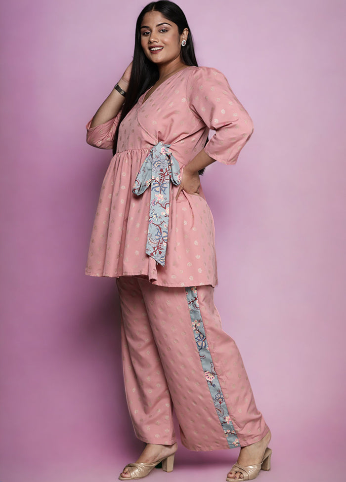 Pink Readymade Rayon Tunic