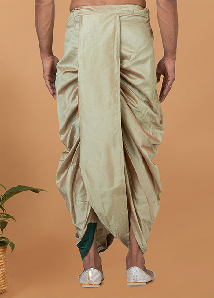 Green Silk Ethnic Bottom Wear