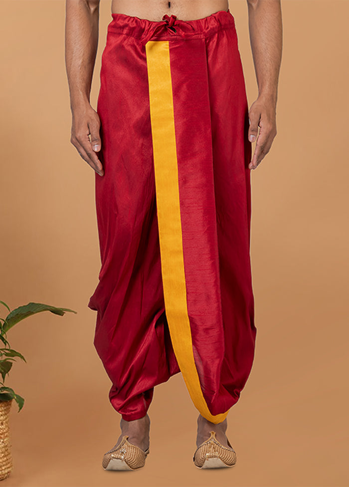Multicolor Silk Ethnic Bottom Wear