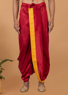 Multicolor Silk Ethnic Bottom Wear