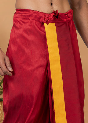 Multicolor Silk Ethnic Bottom Wear