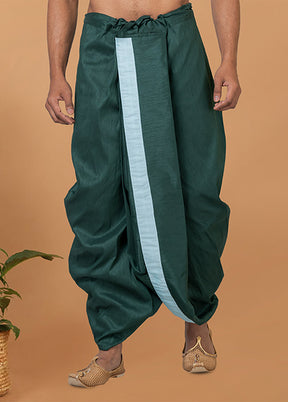 Green Silk Ethnic Bottom Wear