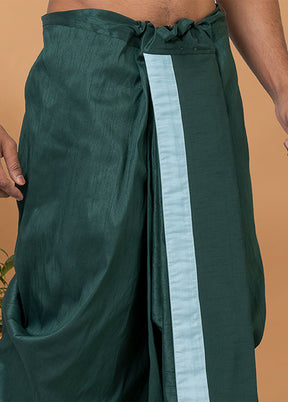Green Silk Ethnic Bottom Wear