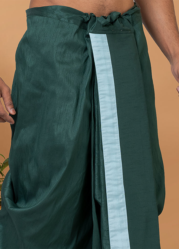 Green Silk Ethnic Bottom Wear