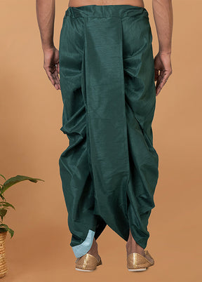 Green Silk Ethnic Bottom Wear